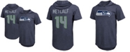 Fanatics Men's DK Metcalf College Navy Seattle Seahawks Player Name Number Tri-Blend Hoodie T-shirt